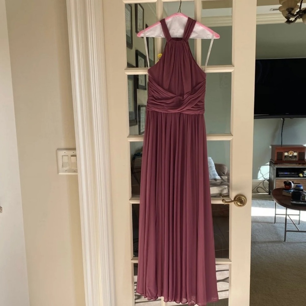 David’s bridal bridesmaid dress. Worn once
